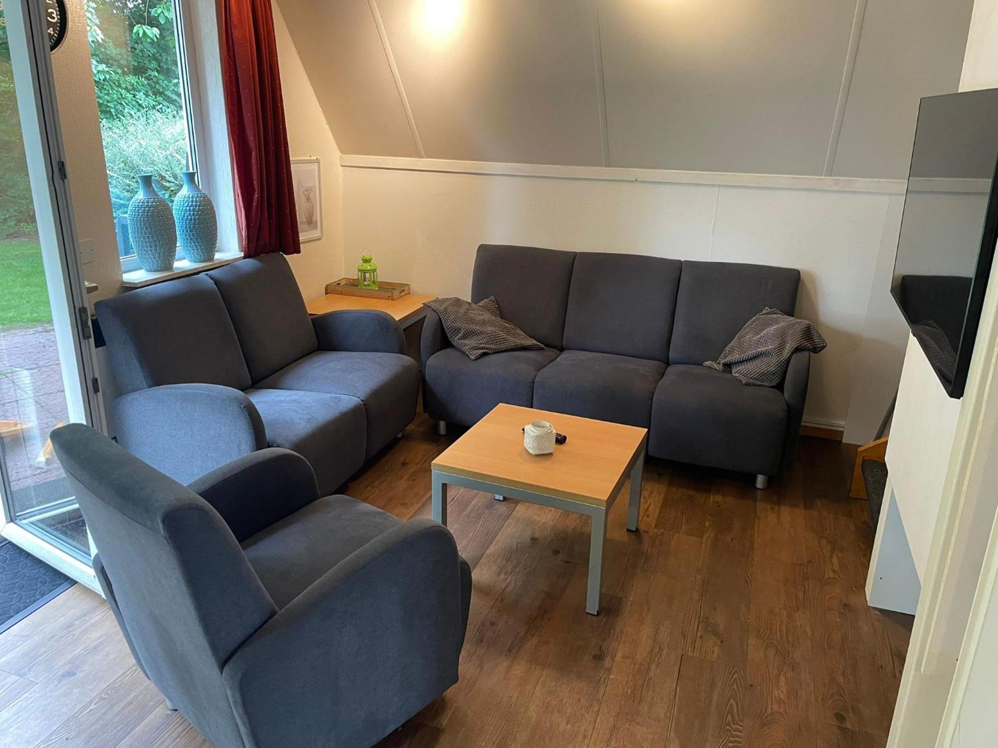 Het Familie Boshuisje - Vakantiewoning Op Prachtig Park Met Veel Faciliteiten Inc Ligbad Gramsbergen Extérieur photo